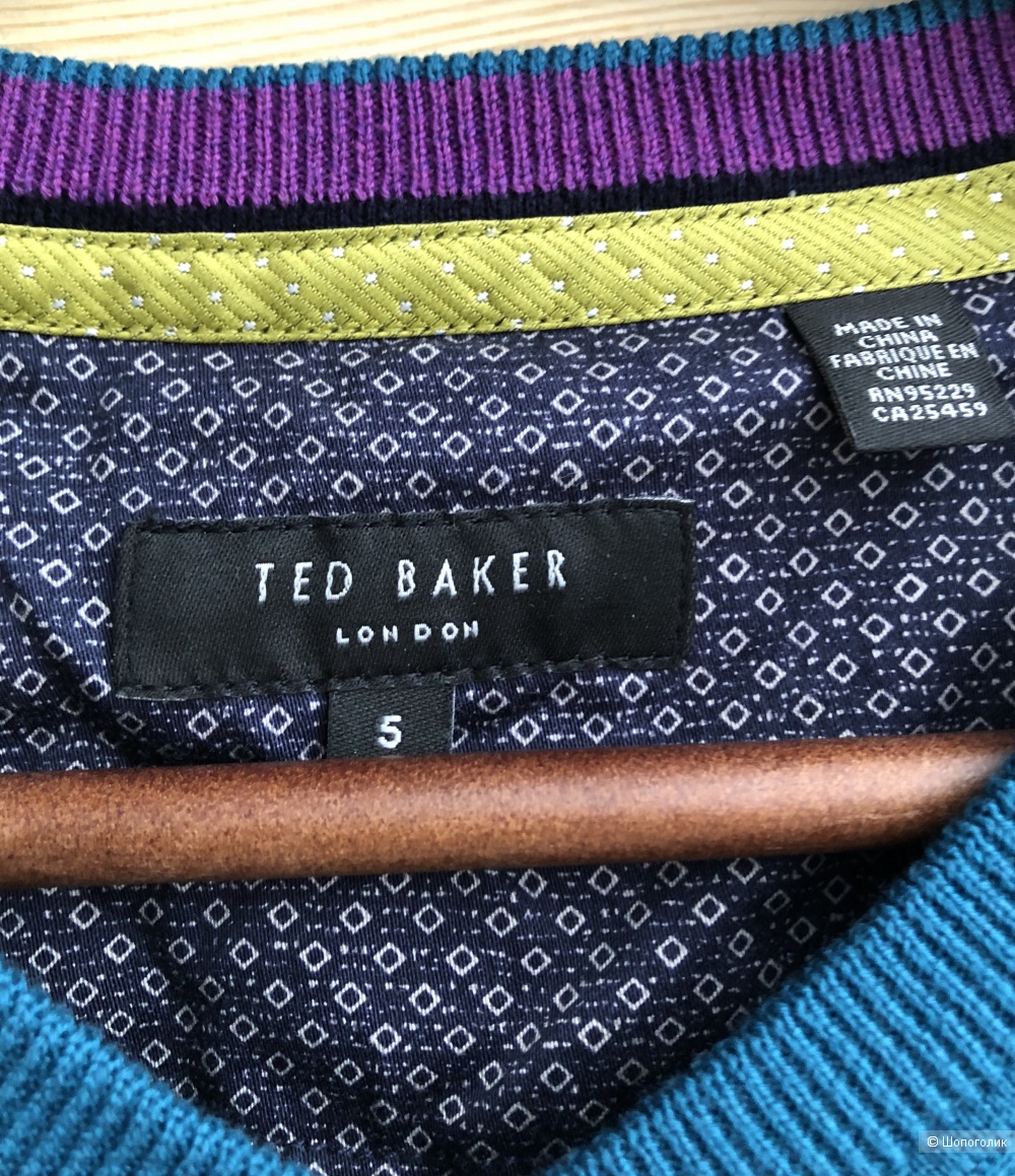 Джемпер с V-образным вырезом Ted Baker размер L ( нa 48-50)