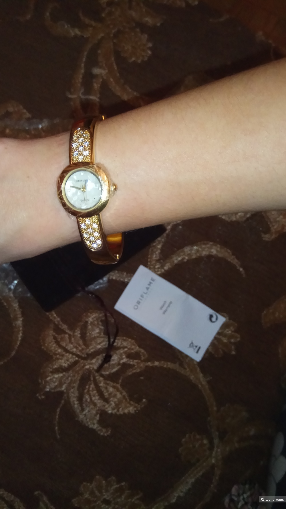Часы браслет Gold Elegant Oriflame, в магазине Другой магазин — на Шопоголик