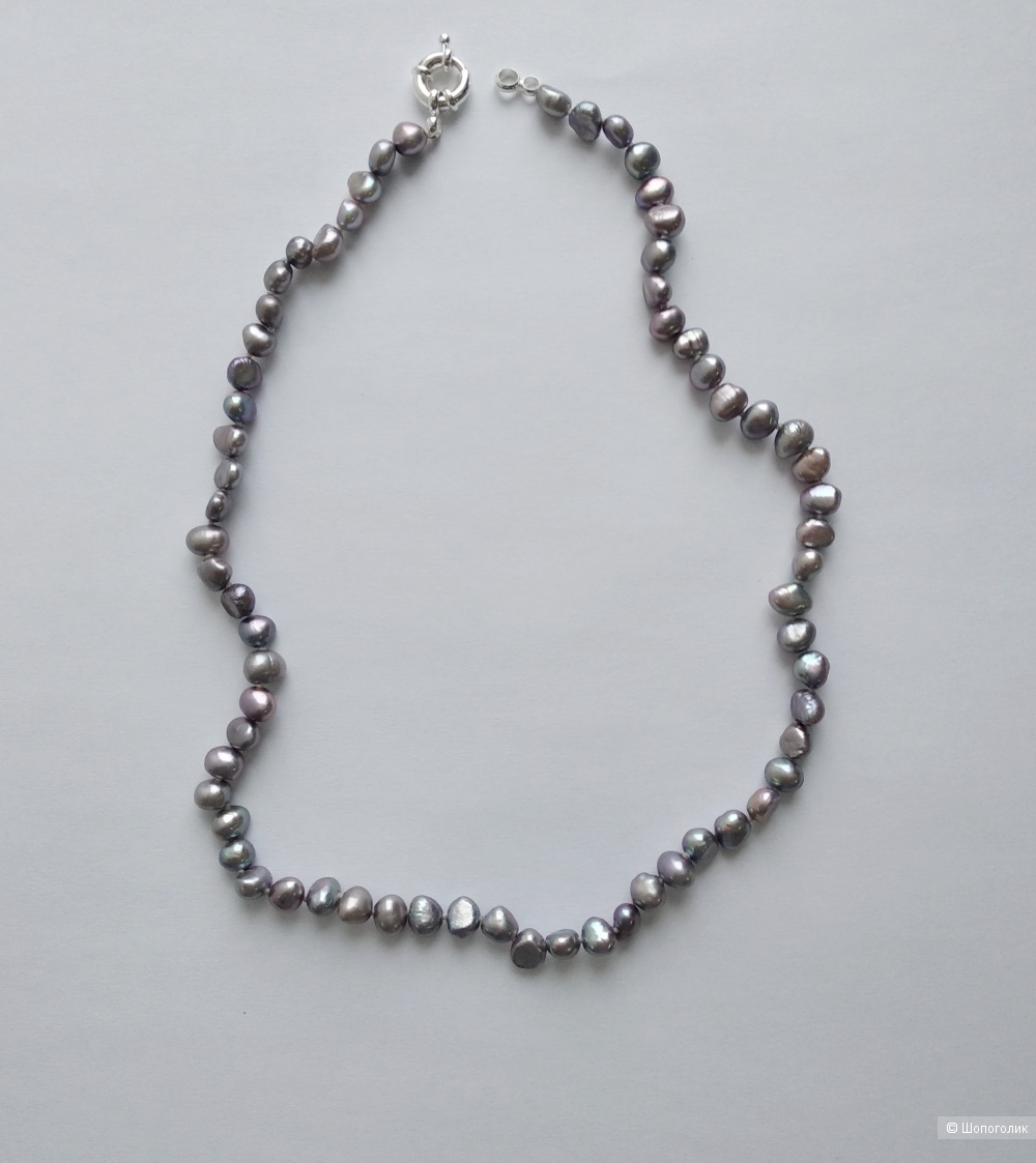 Колье (ожерелье) из барочного жемчуга, 43 см