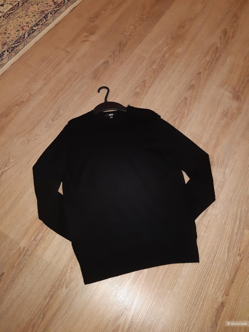 Шерстяной пуловер uniqlo, размер m