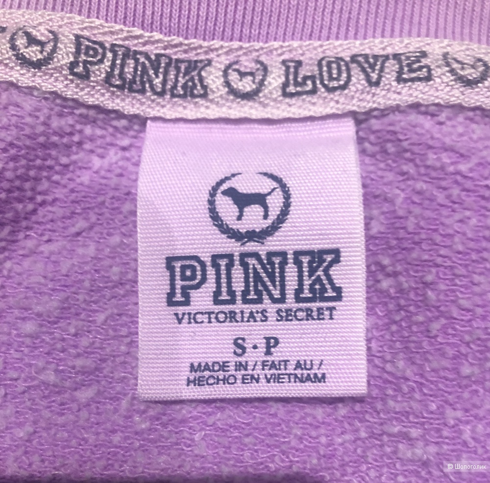 Свитшот Pink Victoria Secret размер S\P ( на 44 -46 российский )
