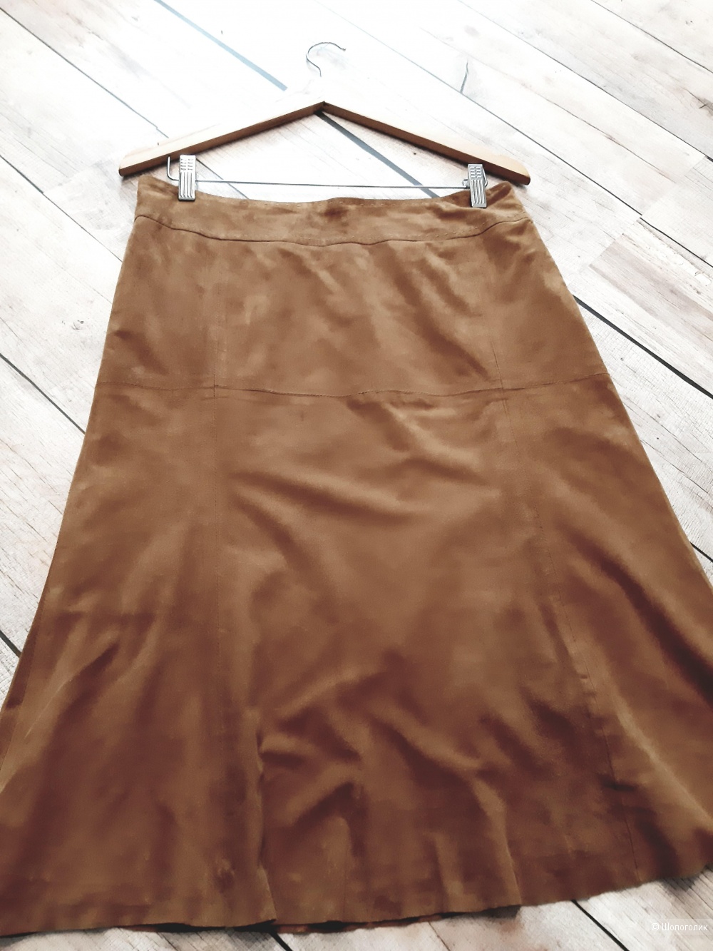 Замшевая юбка Massimo Dutti , размер 42