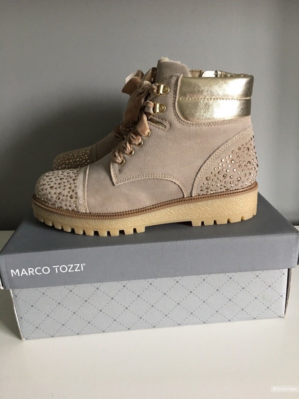 Зимние ботинки Marco Tozzi размер 38