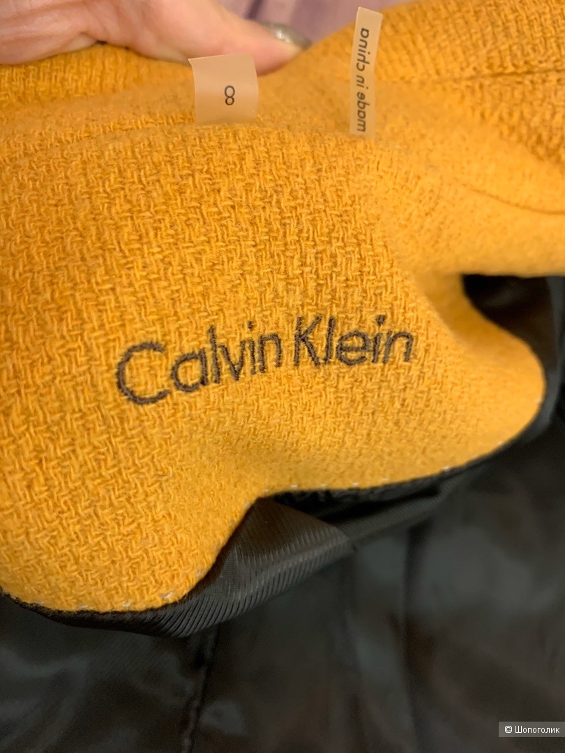 Пальто из шерсти Calvin Klein М
