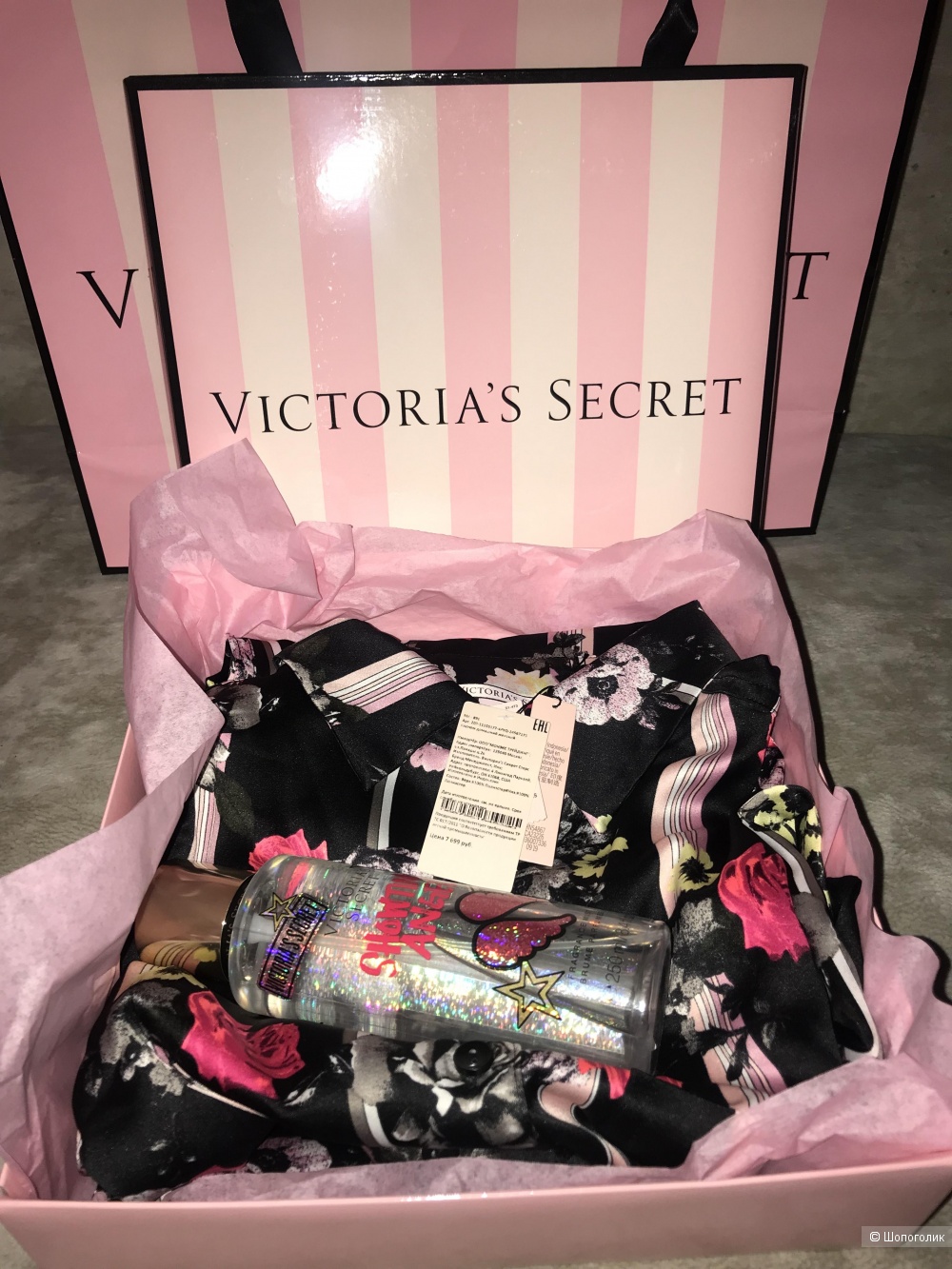 Victoria’s Secret Пижама (gift set ) XS