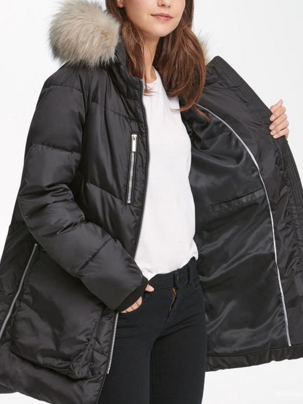 Пуховик куртка DKNY, размер XL, на 50-52-54