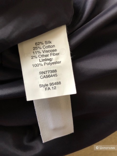Шелковые брюки J Crew,0US