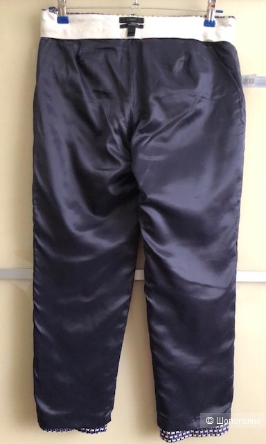 Шелковые брюки J Crew,0US