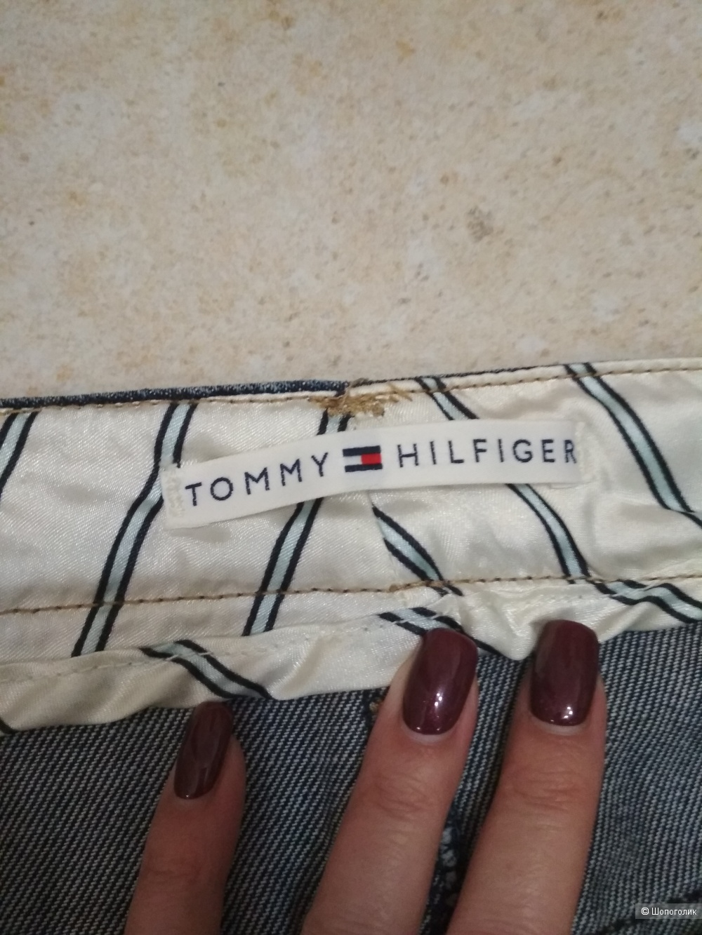 Джинсовая юбка Tommy Hilfiger , р. 44-46