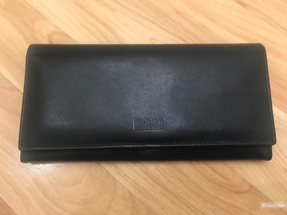 Кожаный кошелек Mano,размер 18 х 9 см