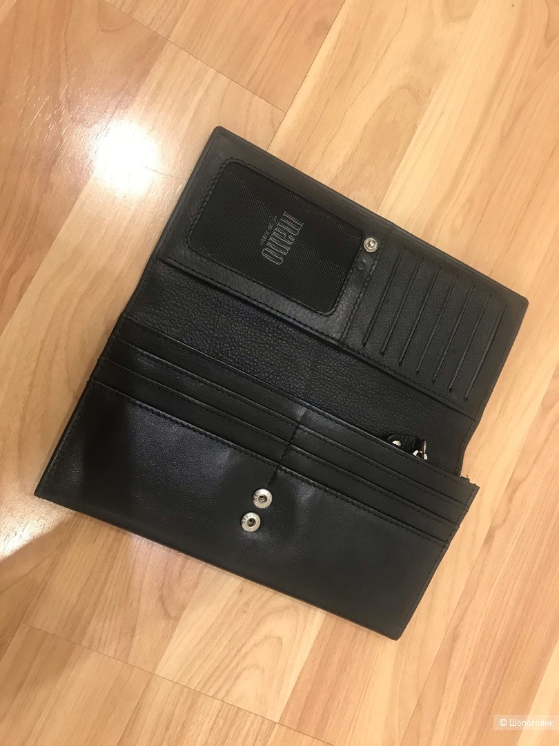 Кожаный кошелек Mano,размер 18 х 9 см