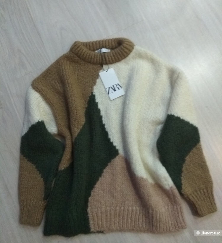 Пуловер-свитер Zara, размер М или оверсайз
