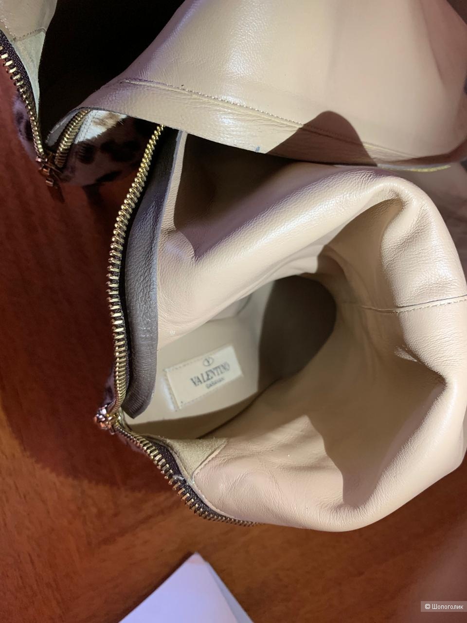 Ботфорты Valentino Rockstud, размер 37,5