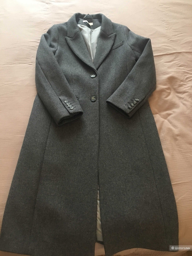 Шерстяное пальто HM PREMIUM евро 36