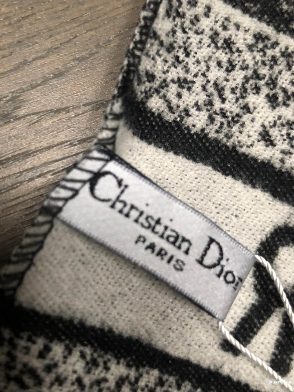Шарф палантин christian dior, one size