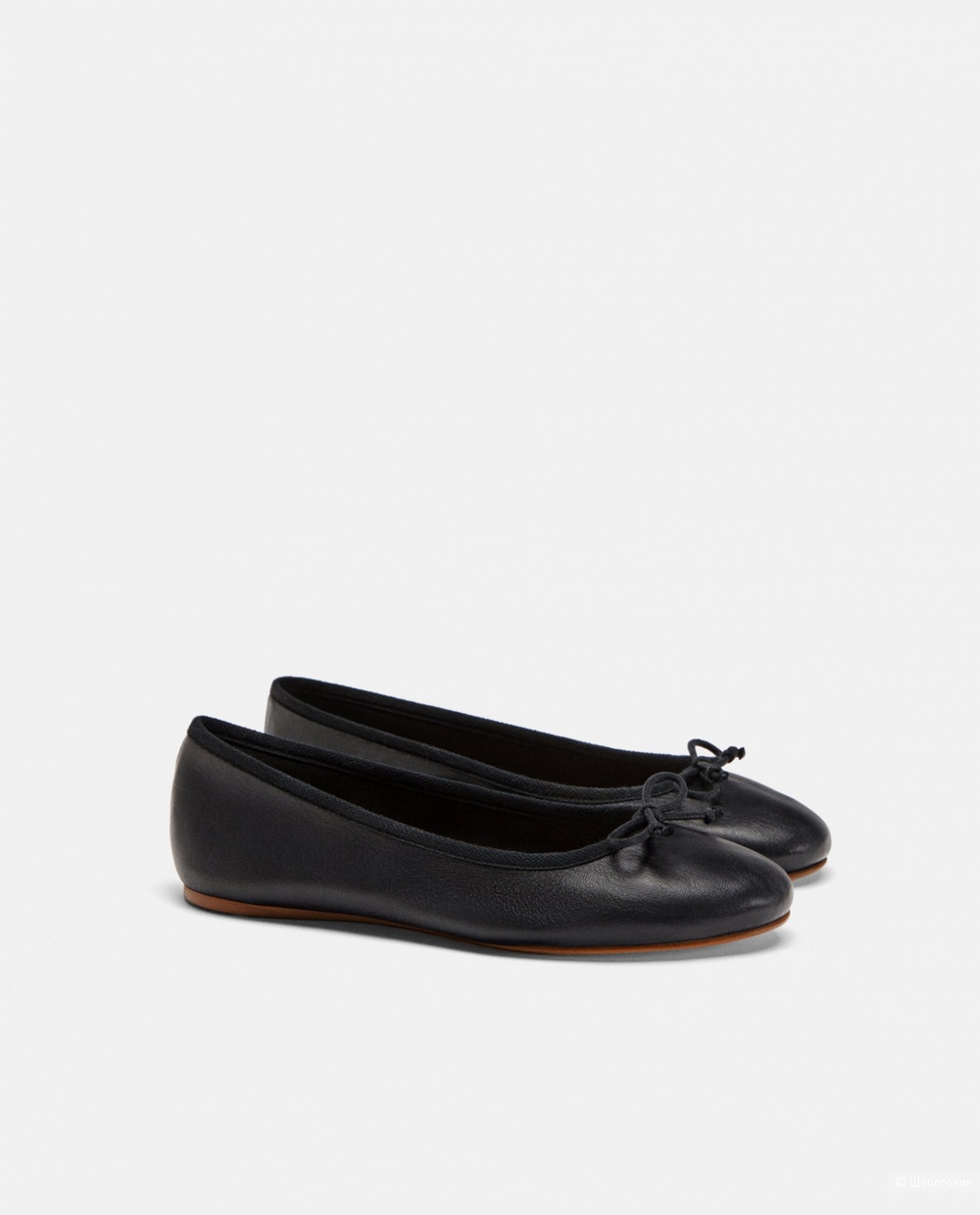 Кожаные балетки ZARA 39 - 40 размер 26 см