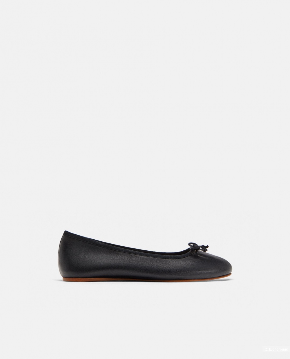 Кожаные балетки ZARA 39 - 40 размер 26 см