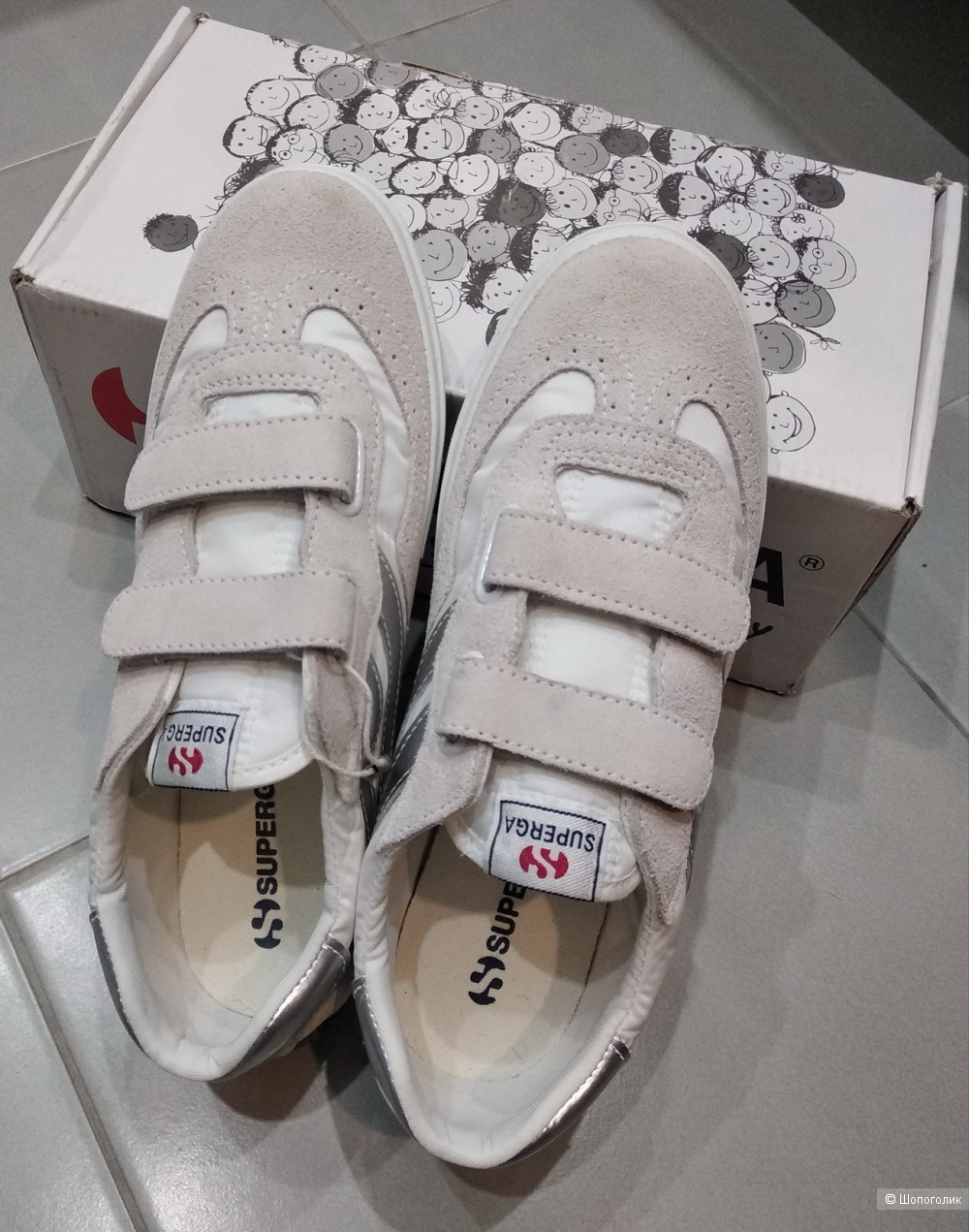 Кеды, кроссовки, SUPERGA, р.37,5-38