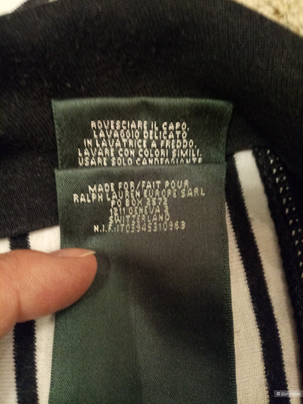 Лонгслив LAUREN JEANS COMPANY, размер 46-48 рос.
