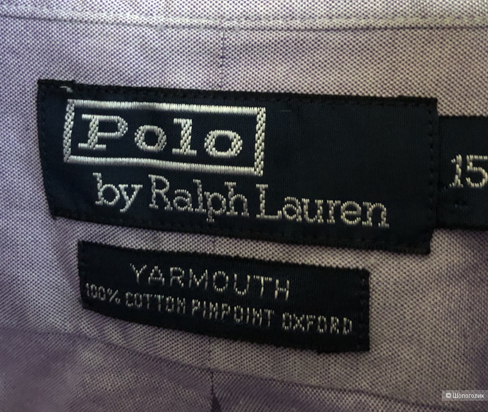 Рубашка Polo Ralph Lauren размер 15,5 ( на 48-50  российский)