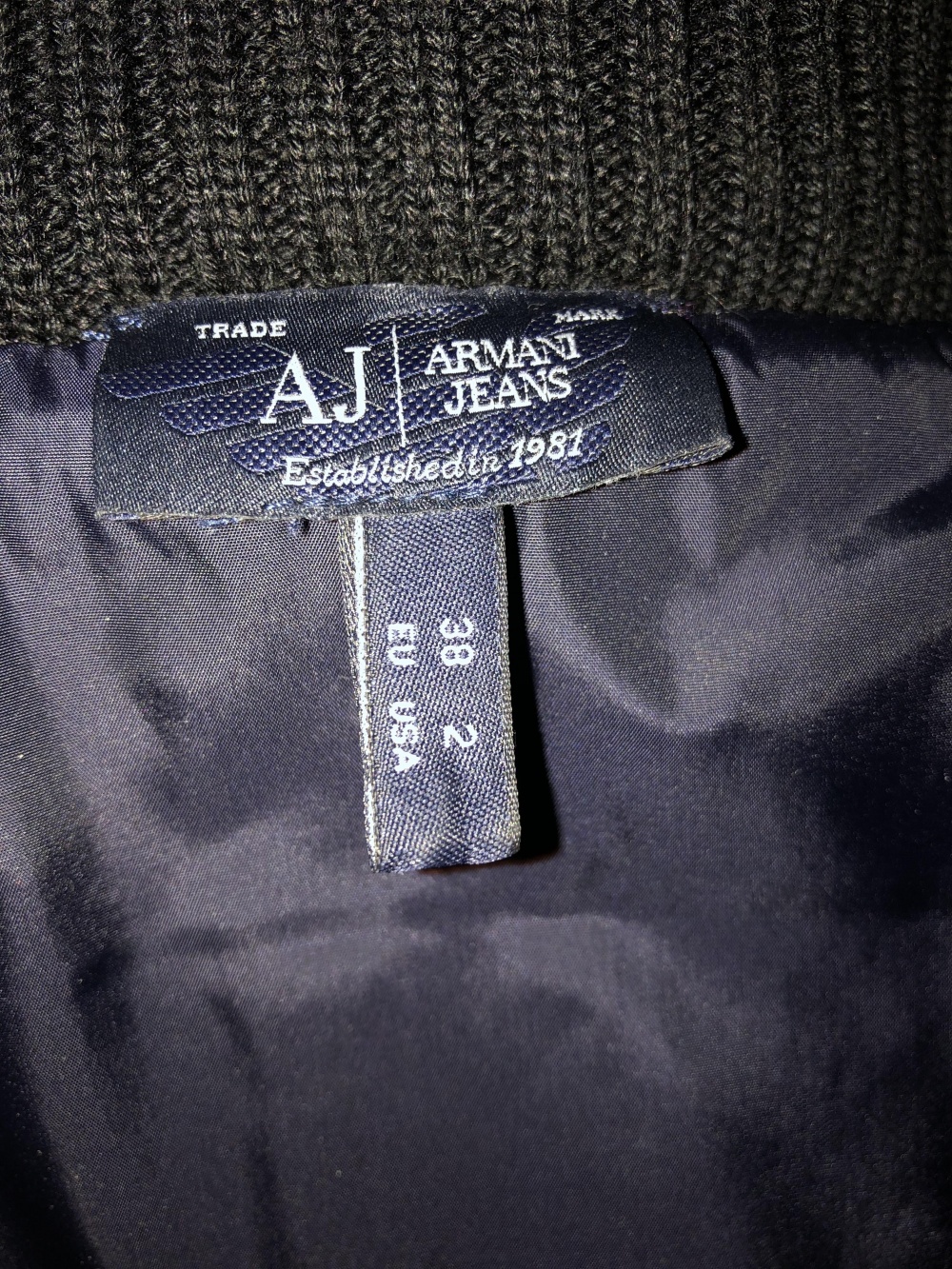 Двусторонняя куртка Armani Jeans, р. 38 (итальянский)