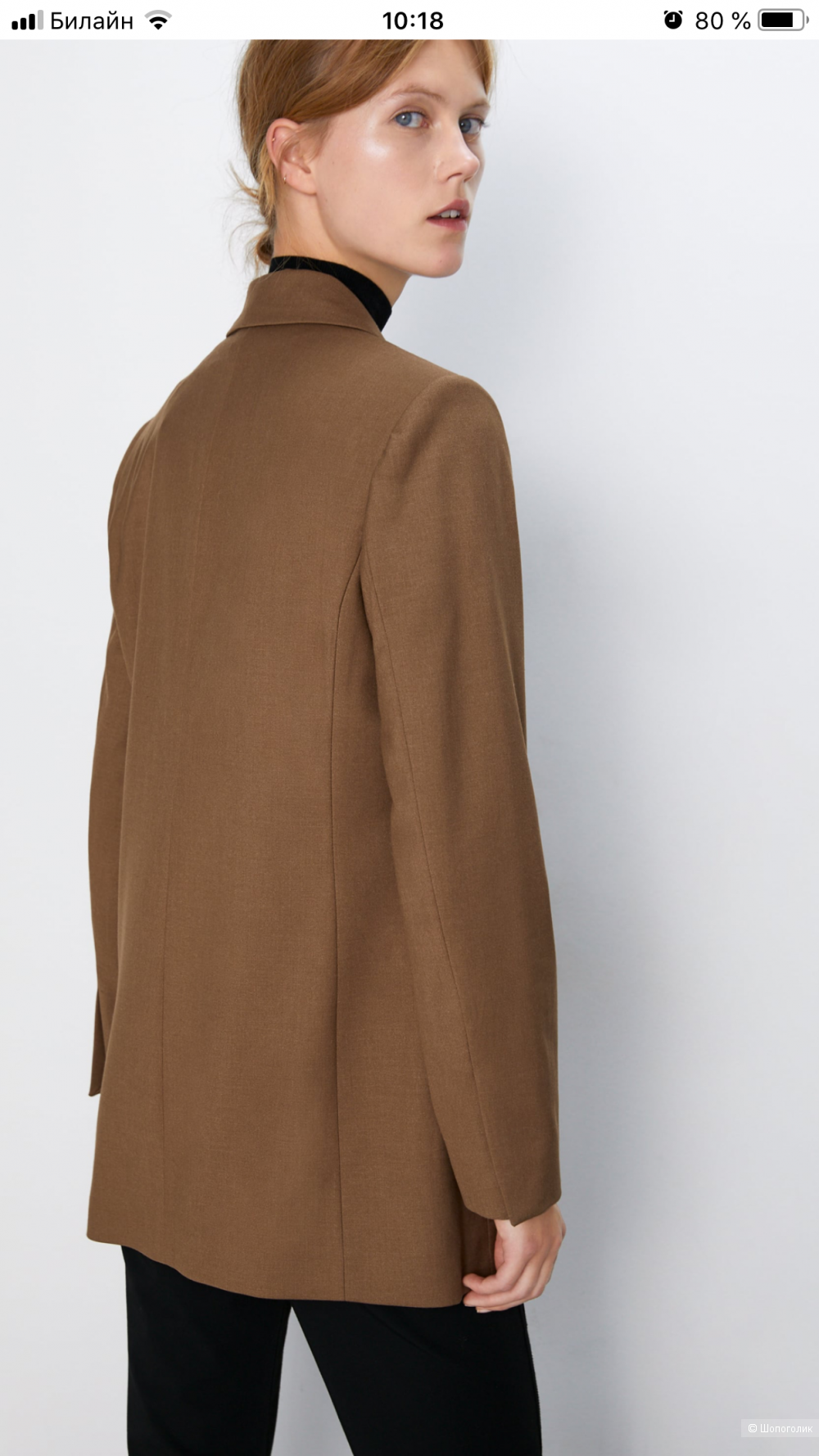 Двубортный пиджак Zara, размер L