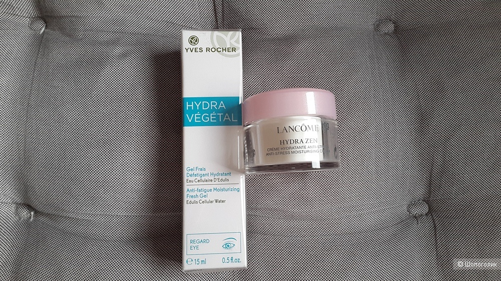 Дуэт кремов LANCOME 15мл. и Ив Роше 15мл.