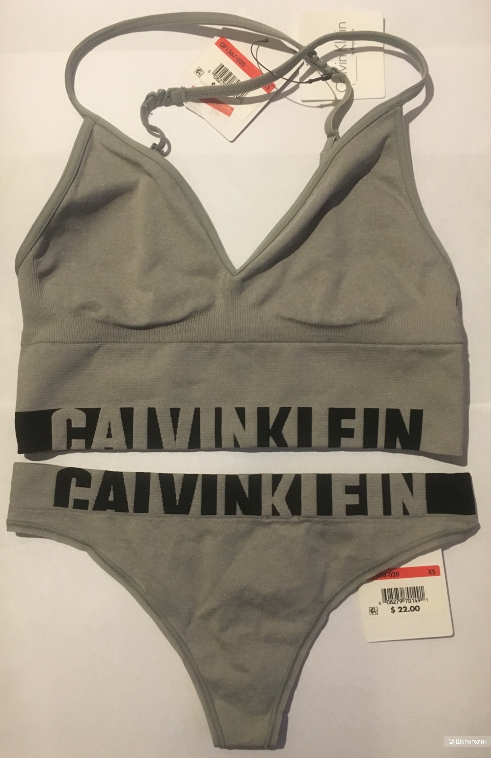 Комплект нижнего белья Calvin Klein, XS