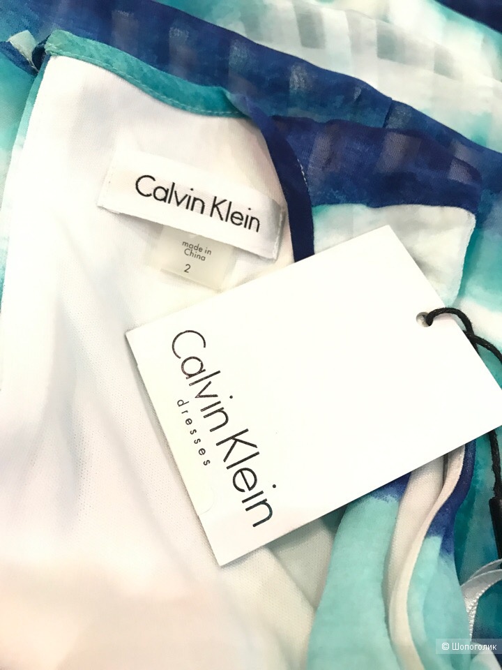 Платье в пол от Calvin Klein S