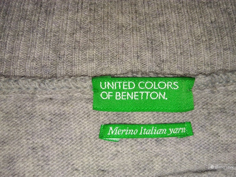Шерстяной свитер Benetton S