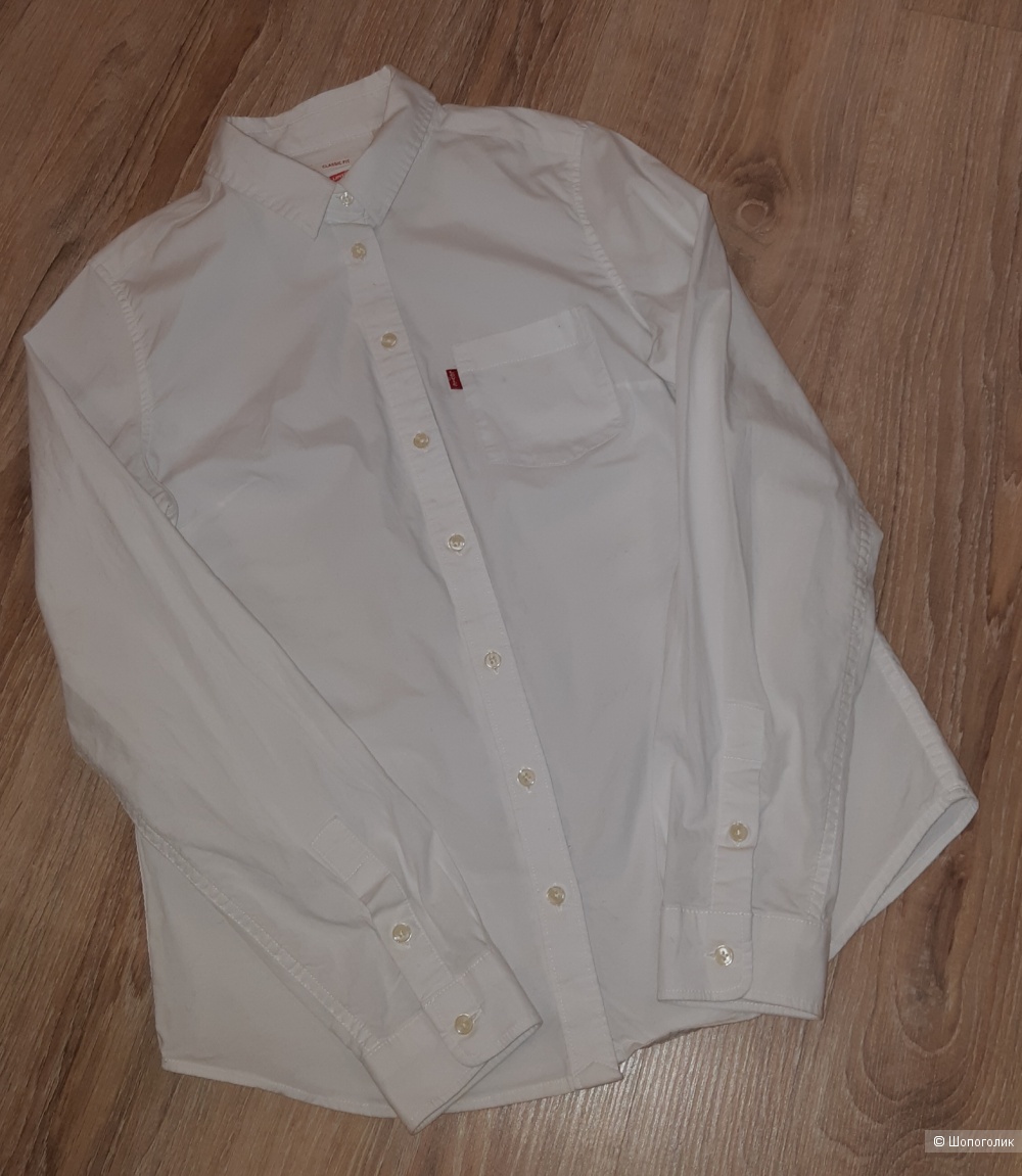Белая рубашка levis, размер xs