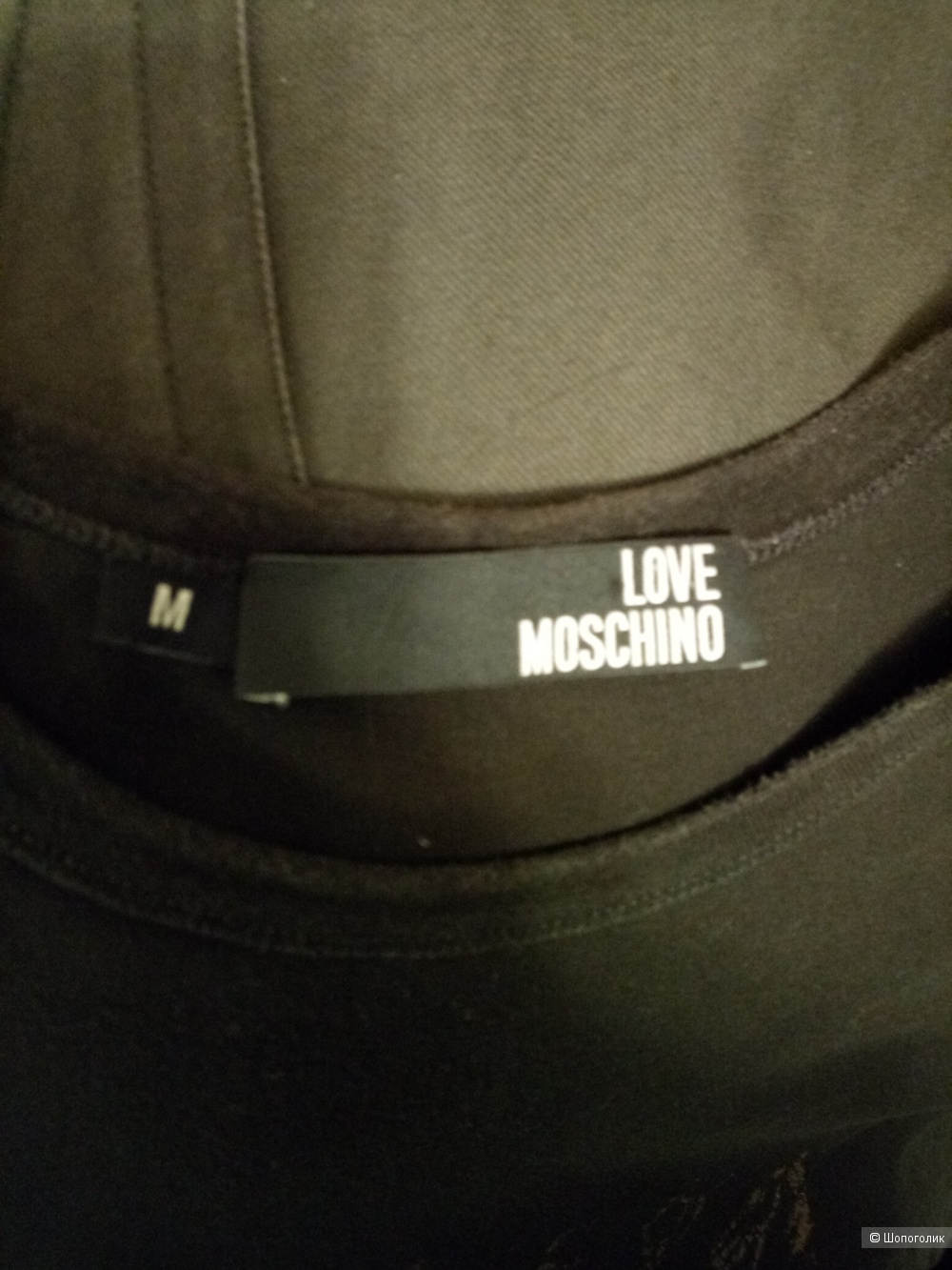 Лонгслив LOVE MOSCHINO, размер 46-48 рос