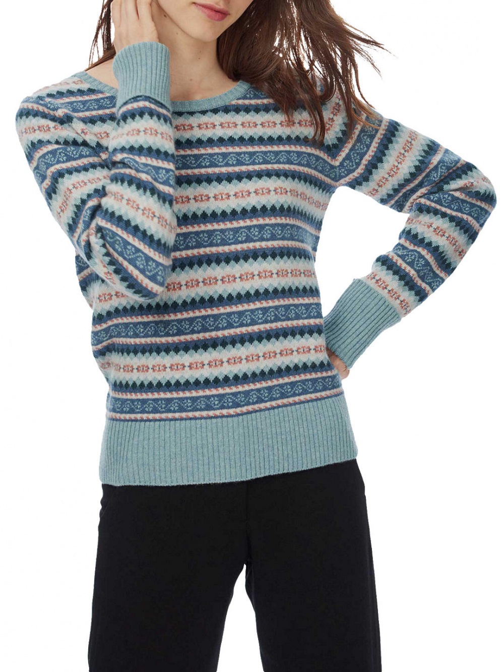 Кашемировый свитер brora, размер m
