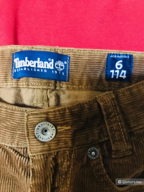 Комплект джинсы Timberland +поло OVS kids- 6-7 лет