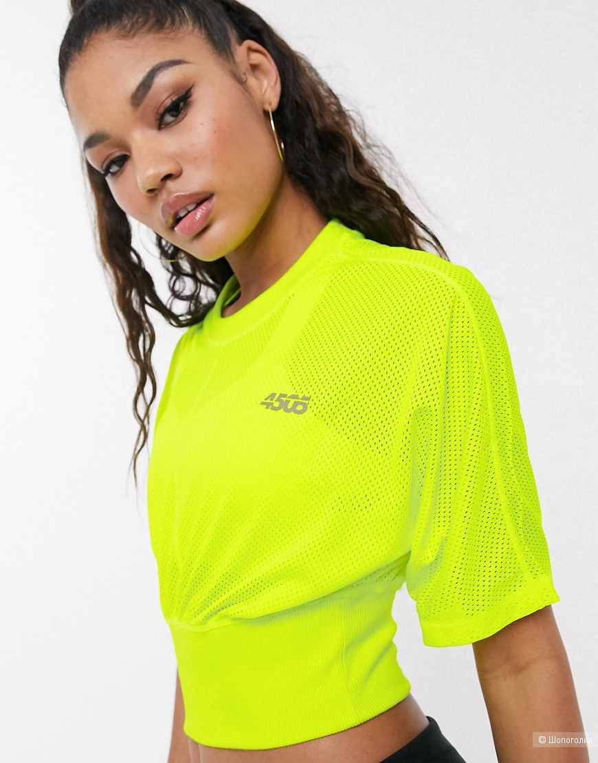 Сетчатый кроп-топ ASOS 4505, размер UK 8