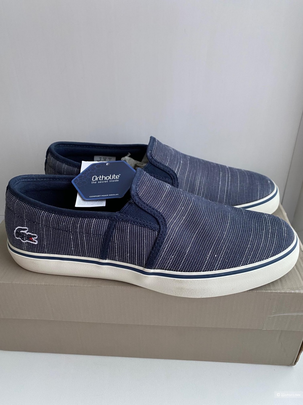 Слипоны Lacoste UK 5/EU 38