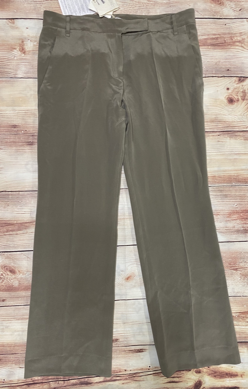 Шелковые брюки BRUNELLO CUCINELLI, размер 46IT/48-50RUS