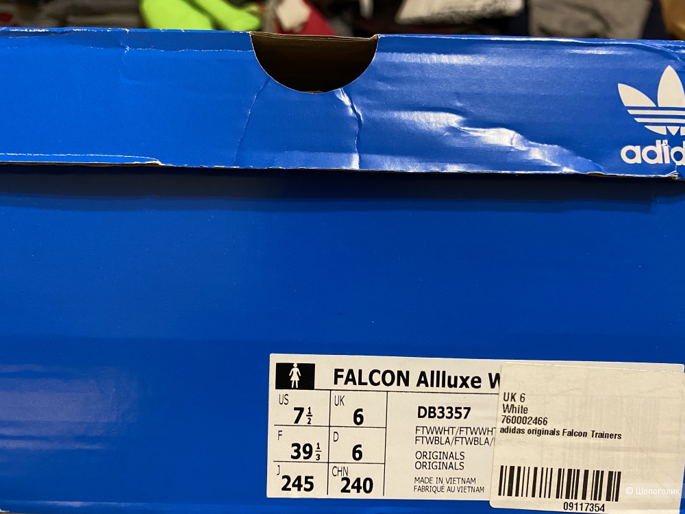 Кроссовки adidas originals Falcon, размер 39 1/3 /6UK/7,5US
