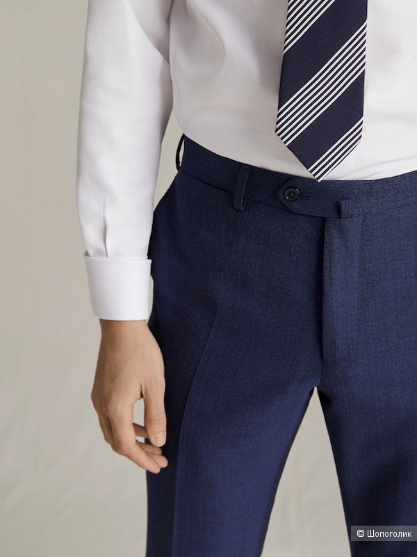 Мужские брюки Massimo Dutti, 100% шерсть, размер 46