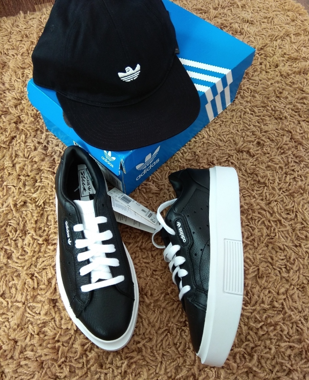 Набор кроссовки и кепка Adidas , размер 36