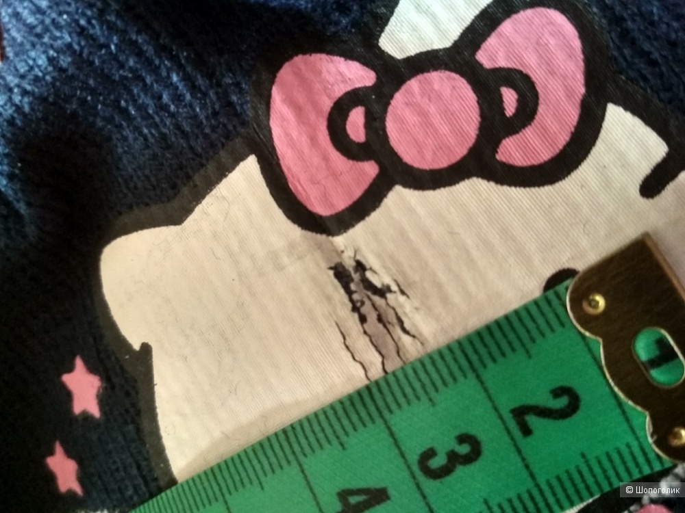 Сет ( шапочка, шарф и перчатки ) Hello Kitty Sanrio ( Франция ) на 5-8 лет