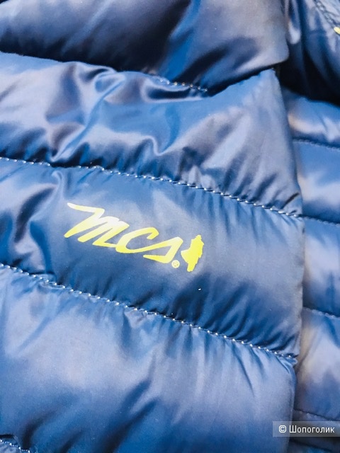 Двусторонняя куртка пуховик Mcs- размер 10 лет