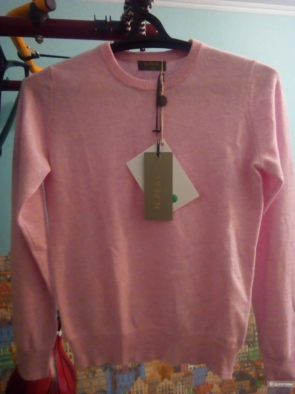 Кашемировый свитер N.Peal, размер XS