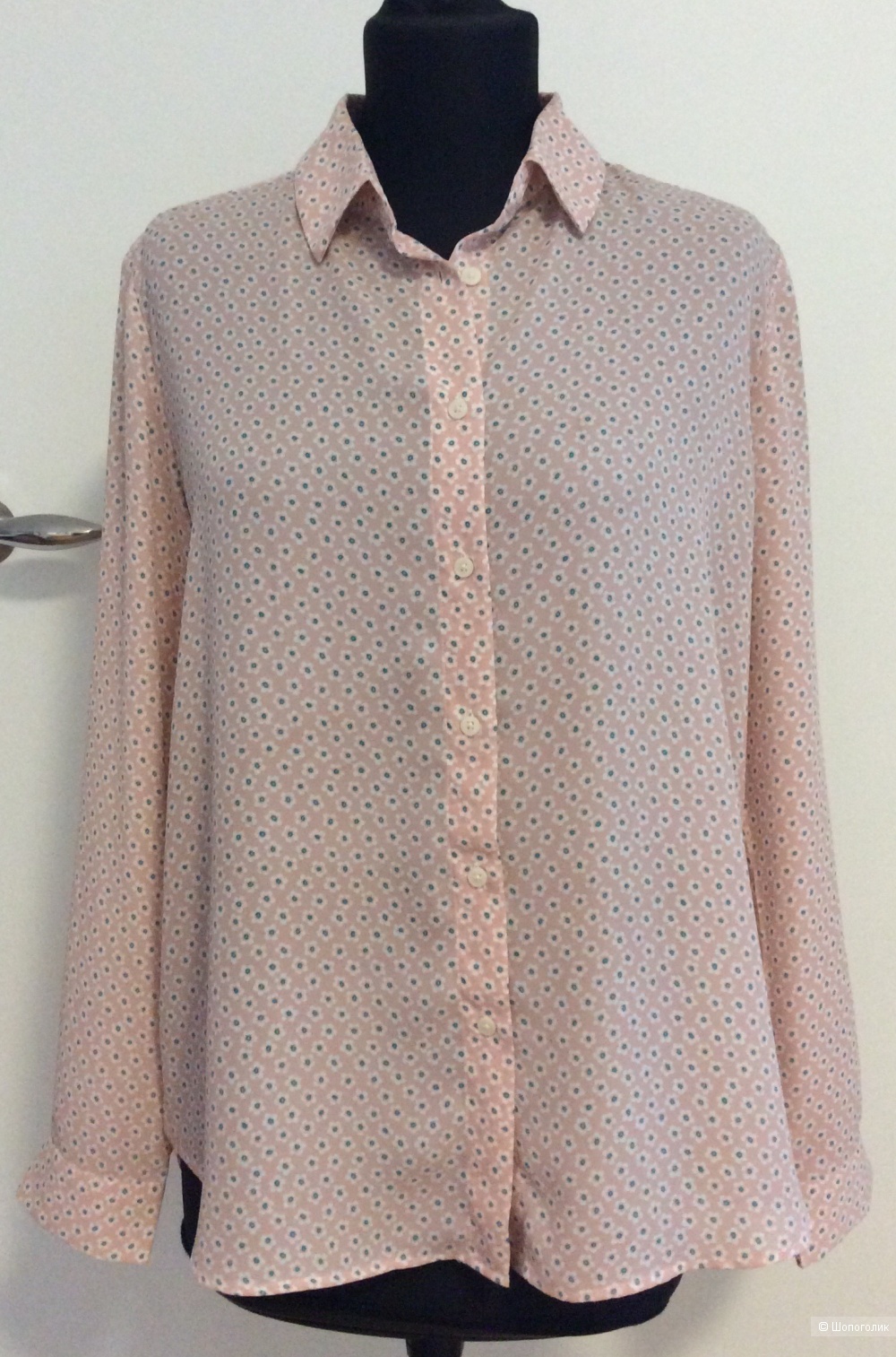 Блузка-рубашка Uniqlo р.М (на 46-50)