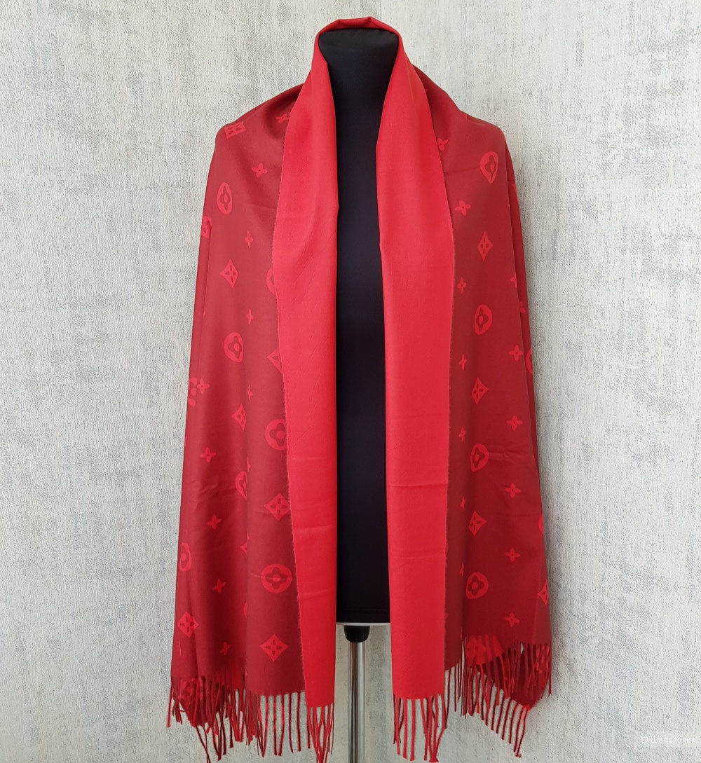 Палантин Louis Vuitton Blended Cashmere (красный)
