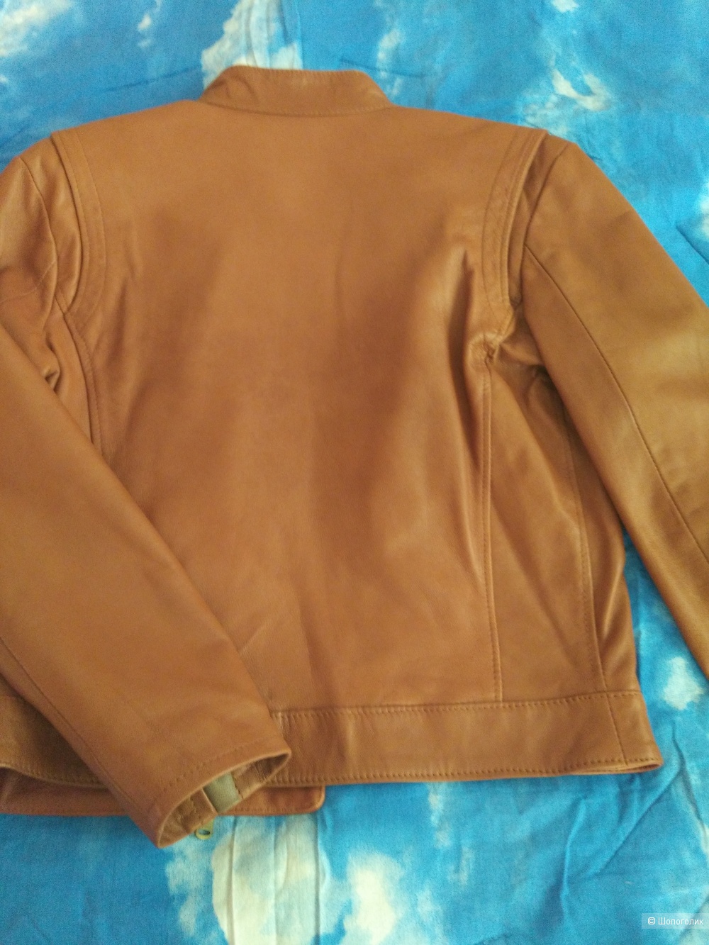 Кожаная куртка ASTON MARTIN рост 152