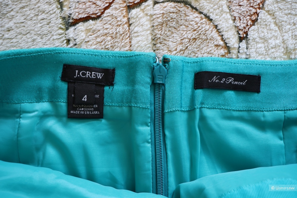 Шерстяная юбка фирма J Crew. Размер 4 американский.