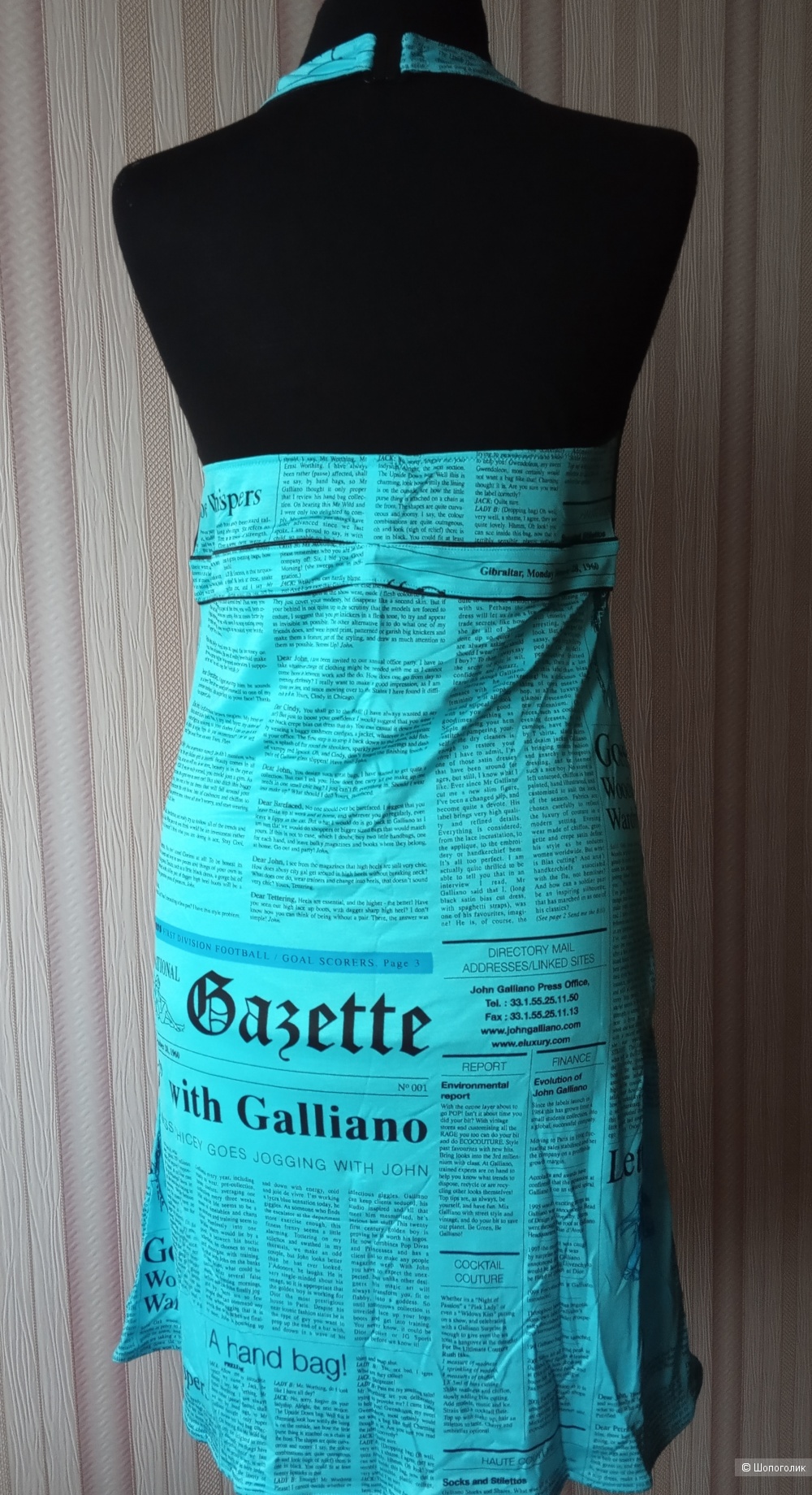 Платье John Galliano L
