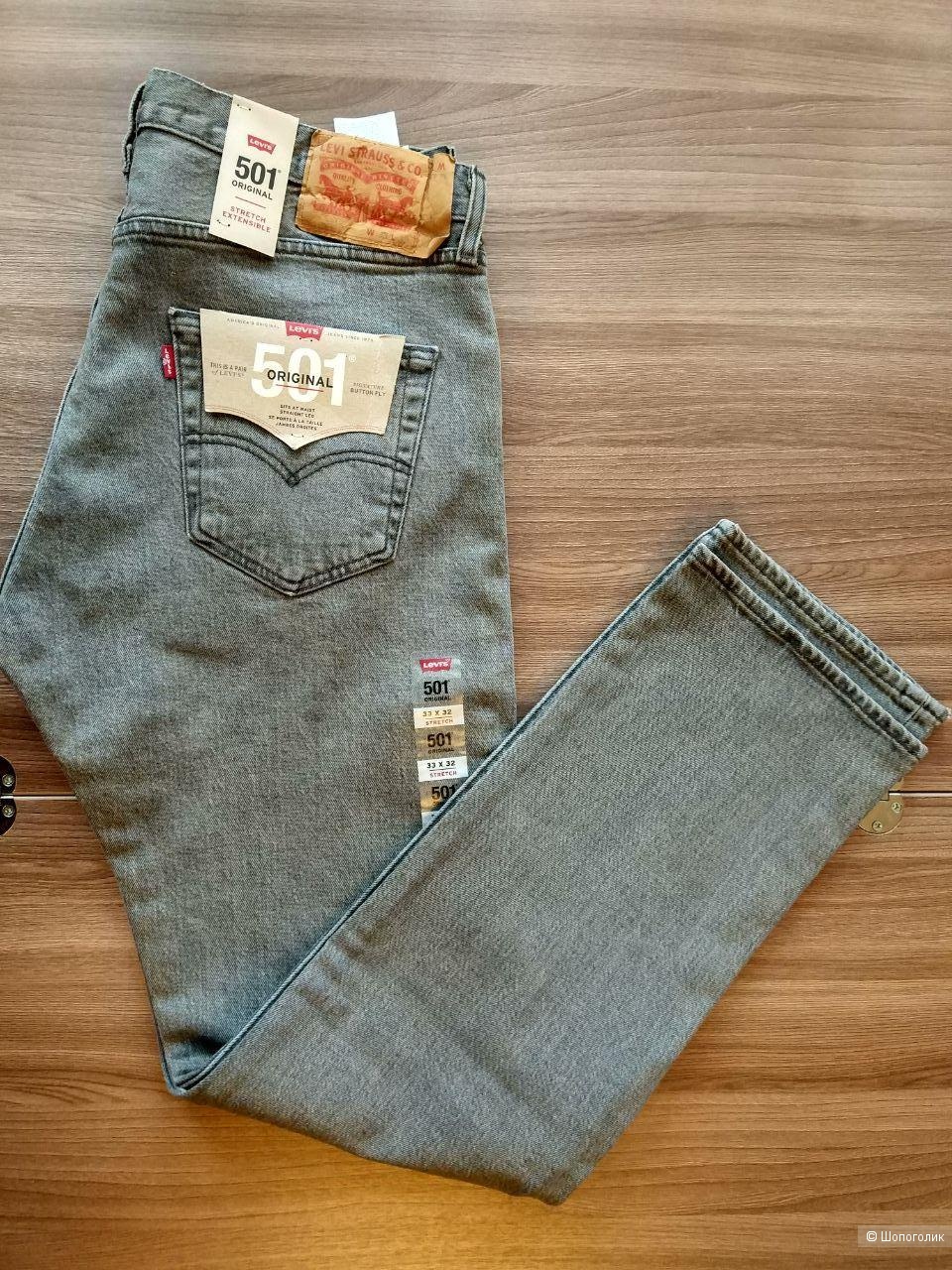 Джинсы Levis 501 33x32