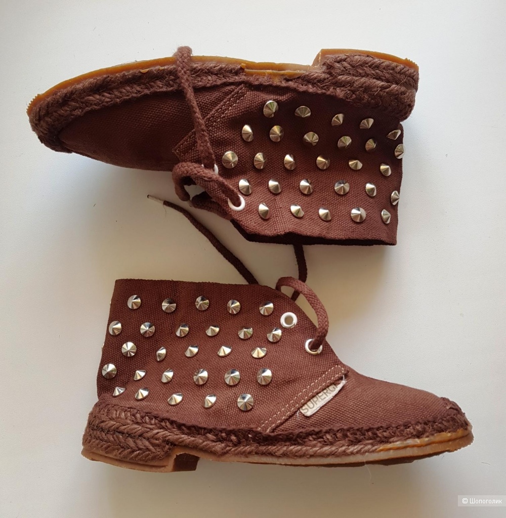 Кеды SUPERGA. Размер 34